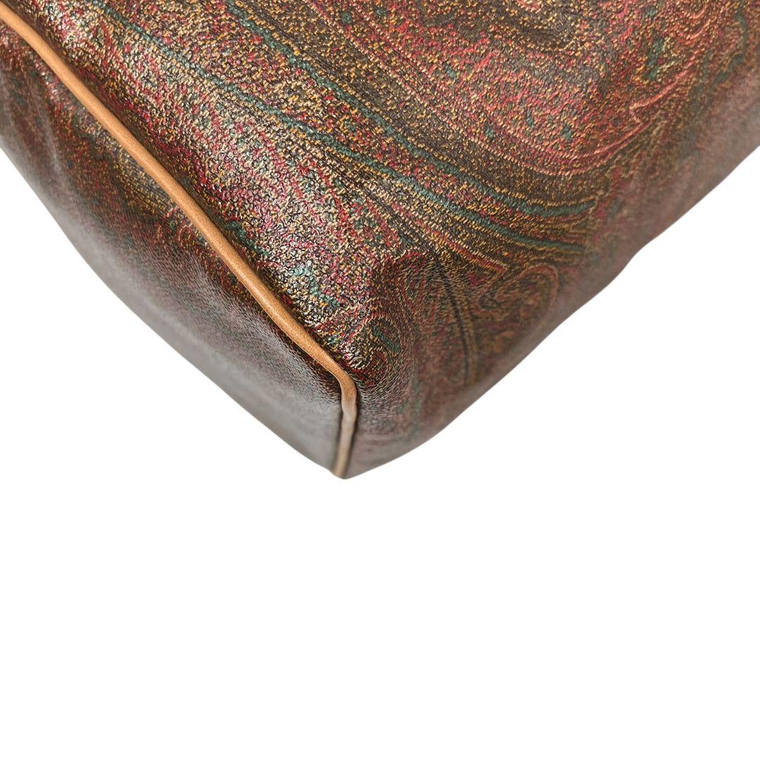 極美品　エトロ　ETRO　ミニボストンバッグ　ハンドバッグ　ペイズリー柄