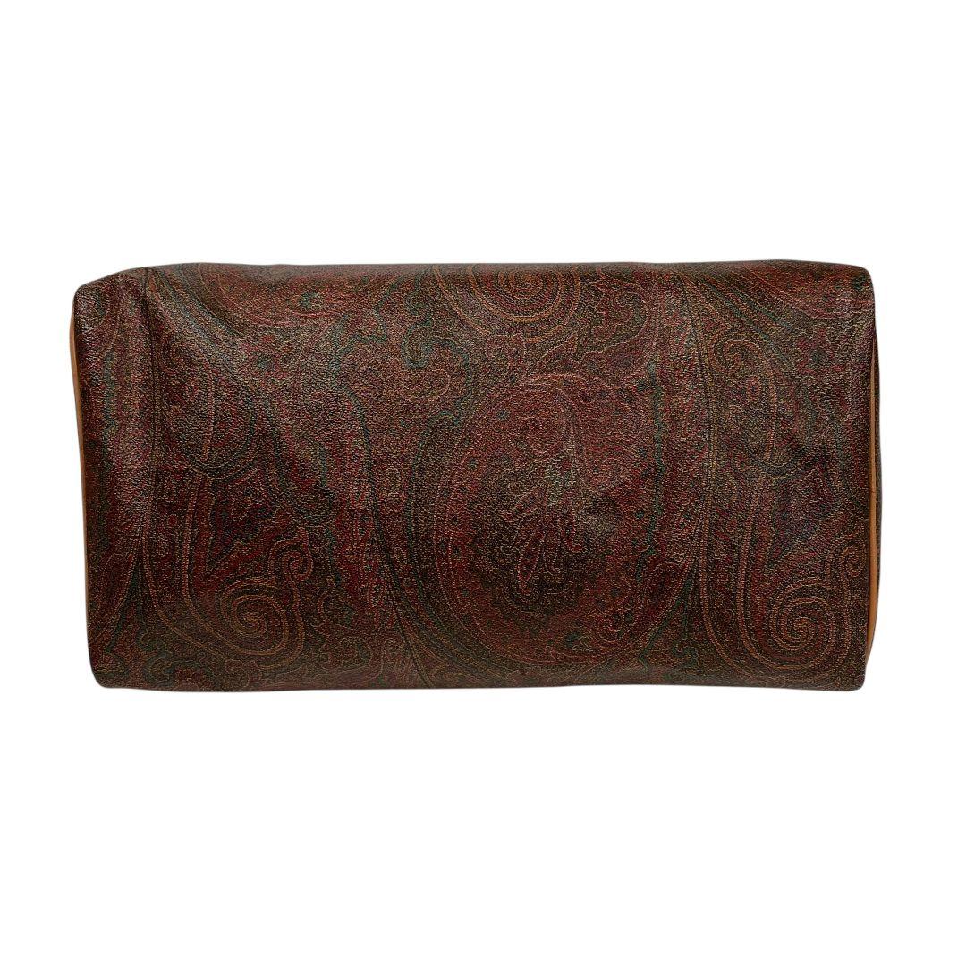 極美品　エトロ　ETRO　ミニボストンバッグ　ハンドバッグ　ペイズリー柄