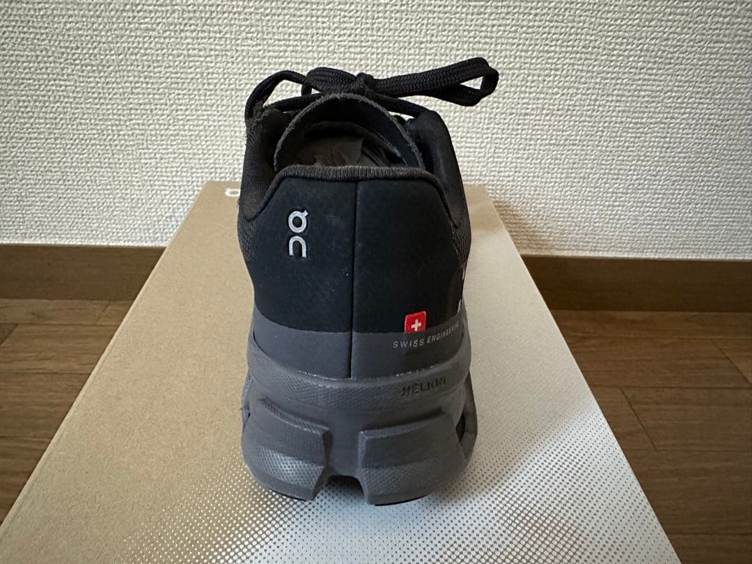 む*び様 On Cloudmonster レディース　黒　23cm ブラックマグ