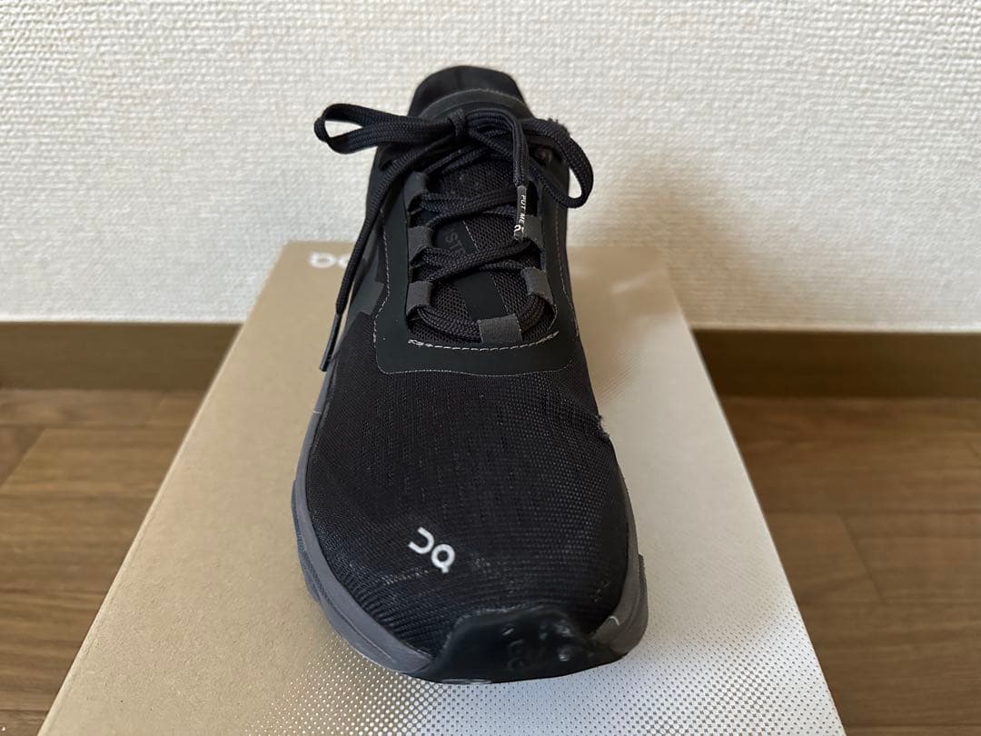 む*び様 On Cloudmonster レディース　黒　23cm ブラックマグ