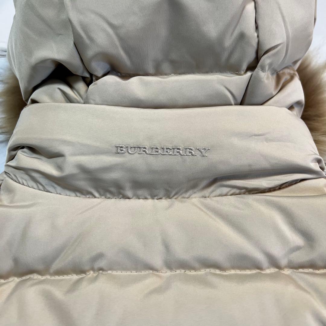 バーバリー ロンドン ダウンジャケット ベージュ 42(Lサイズ) ノバチェック