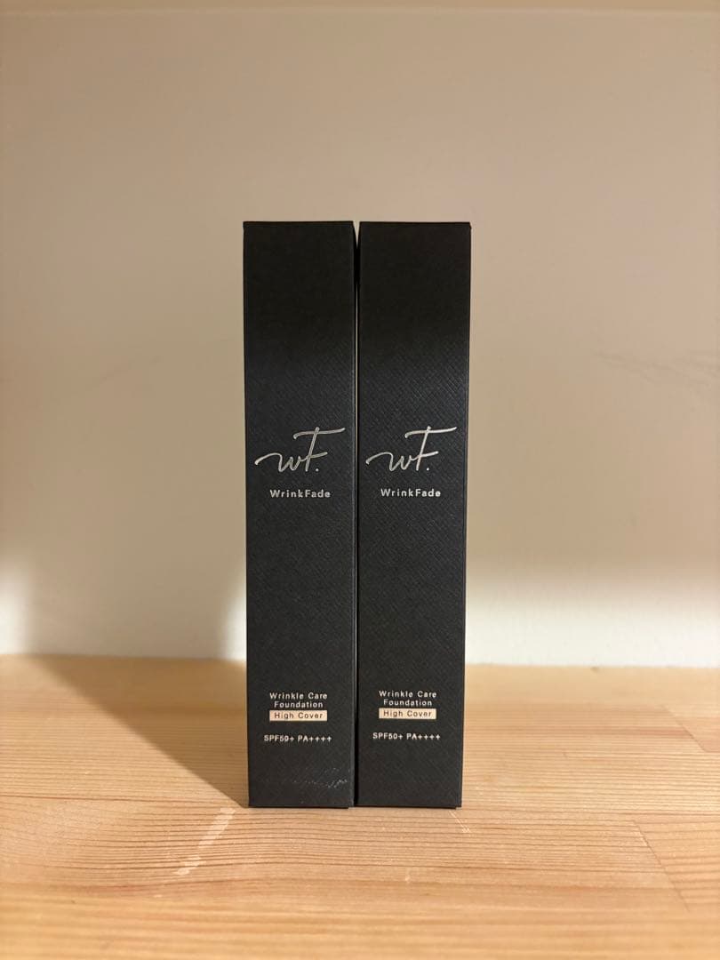新品×2本　wt. Wrinkle Fade Foundation ハイカバー