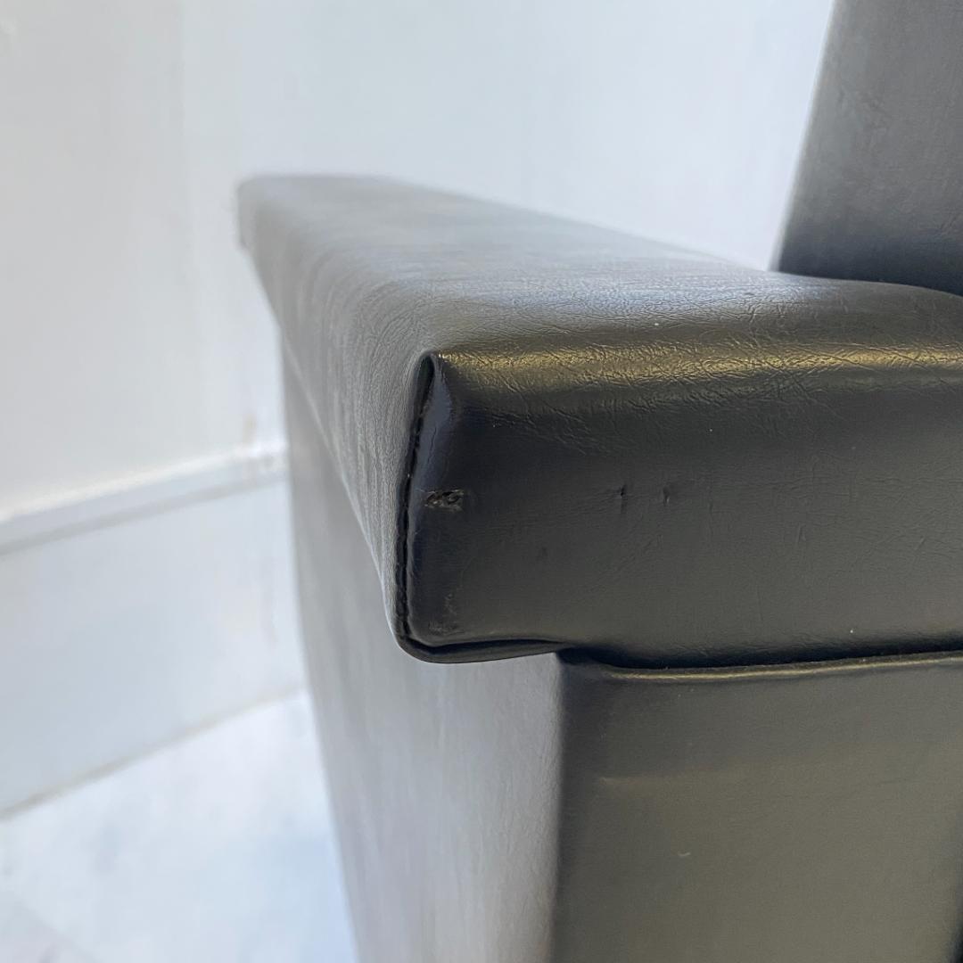 マルニ木工 ヴィンテージ 1人掛け シングルソファ 回転 ロビーチェア 希少 ①