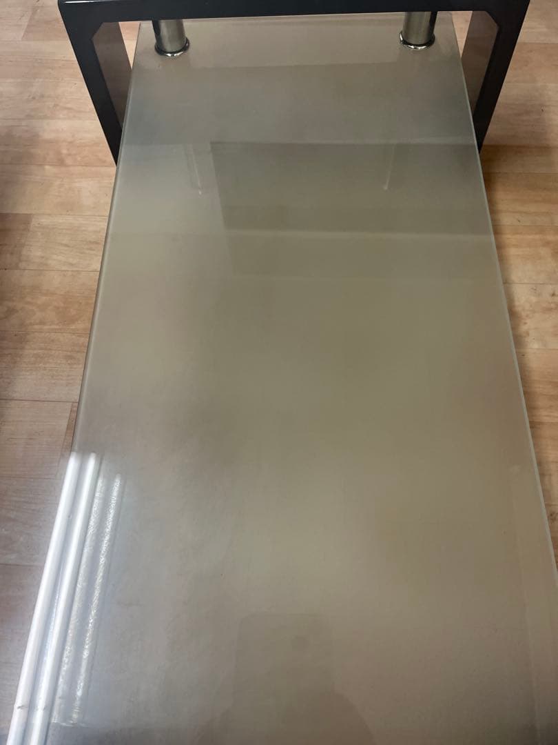 ガラステーブル　センターテーブル　ローテーブル　引き取り可　テーブル