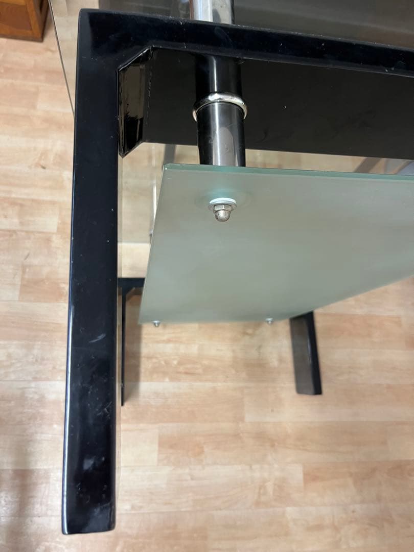 ガラステーブル　センターテーブル　ローテーブル　引き取り可　テーブル