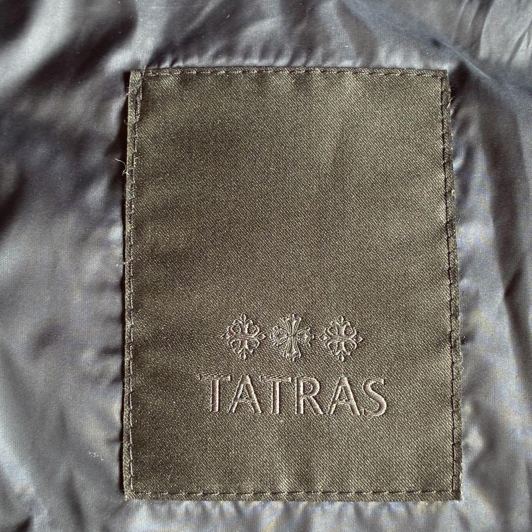 TATRAS ポリテアマ LTA20A4694 02 ダウンコート 紺 ネイビー