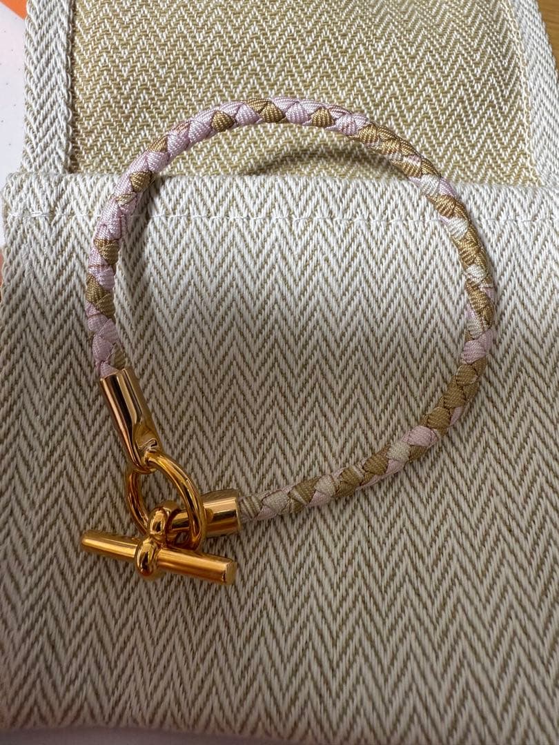 美品　箱／袋付き　エルメス　グレナン　シルク