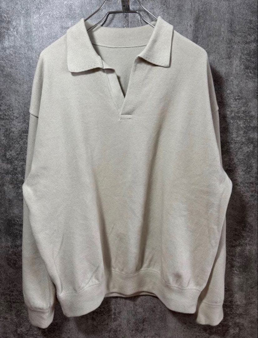 トップス crepuscule Moss Stitch Skipper