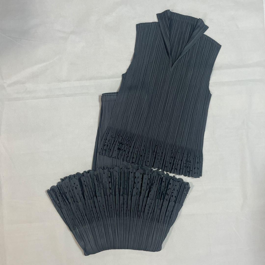 プリーツプリーズPLEATS PLEASE ロングスカートセット
