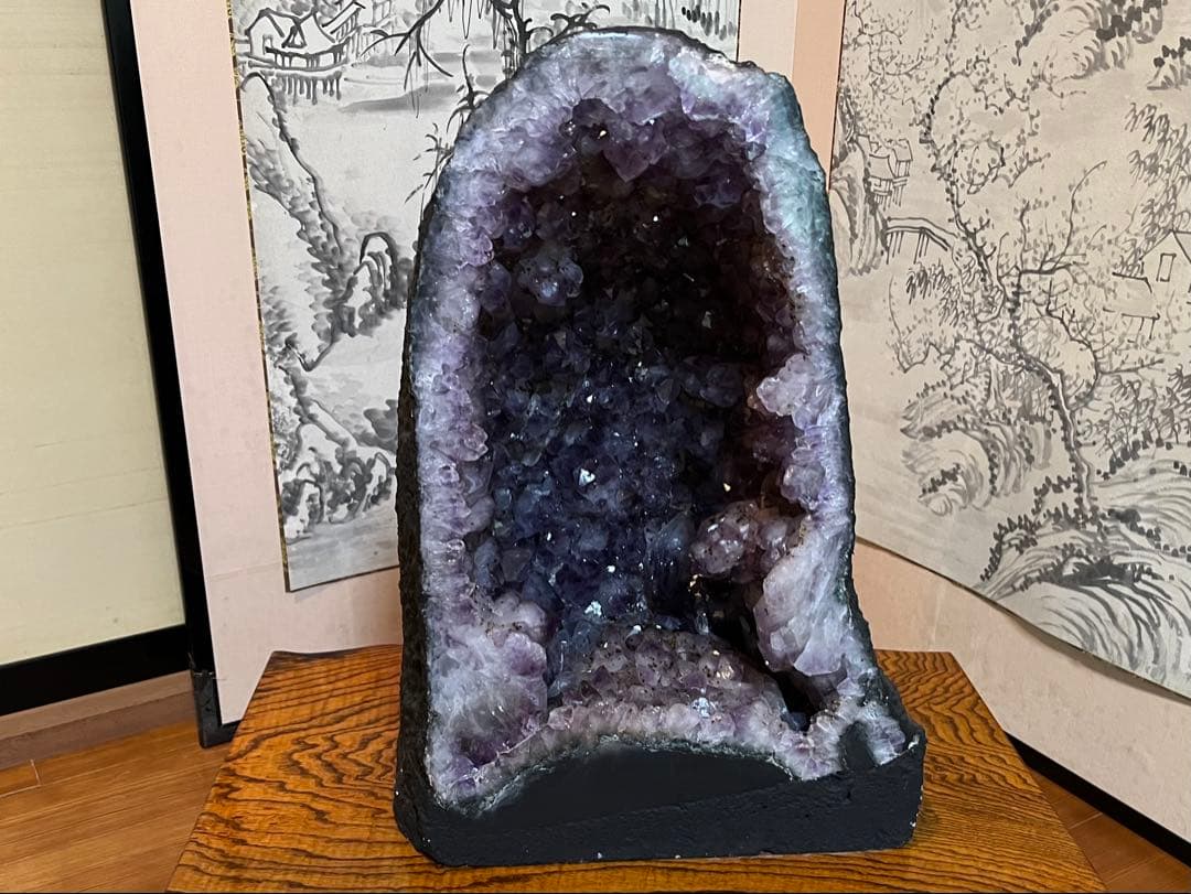 アメジストドーム 大型 高さ50cm 重さ38kg 風水 浄化