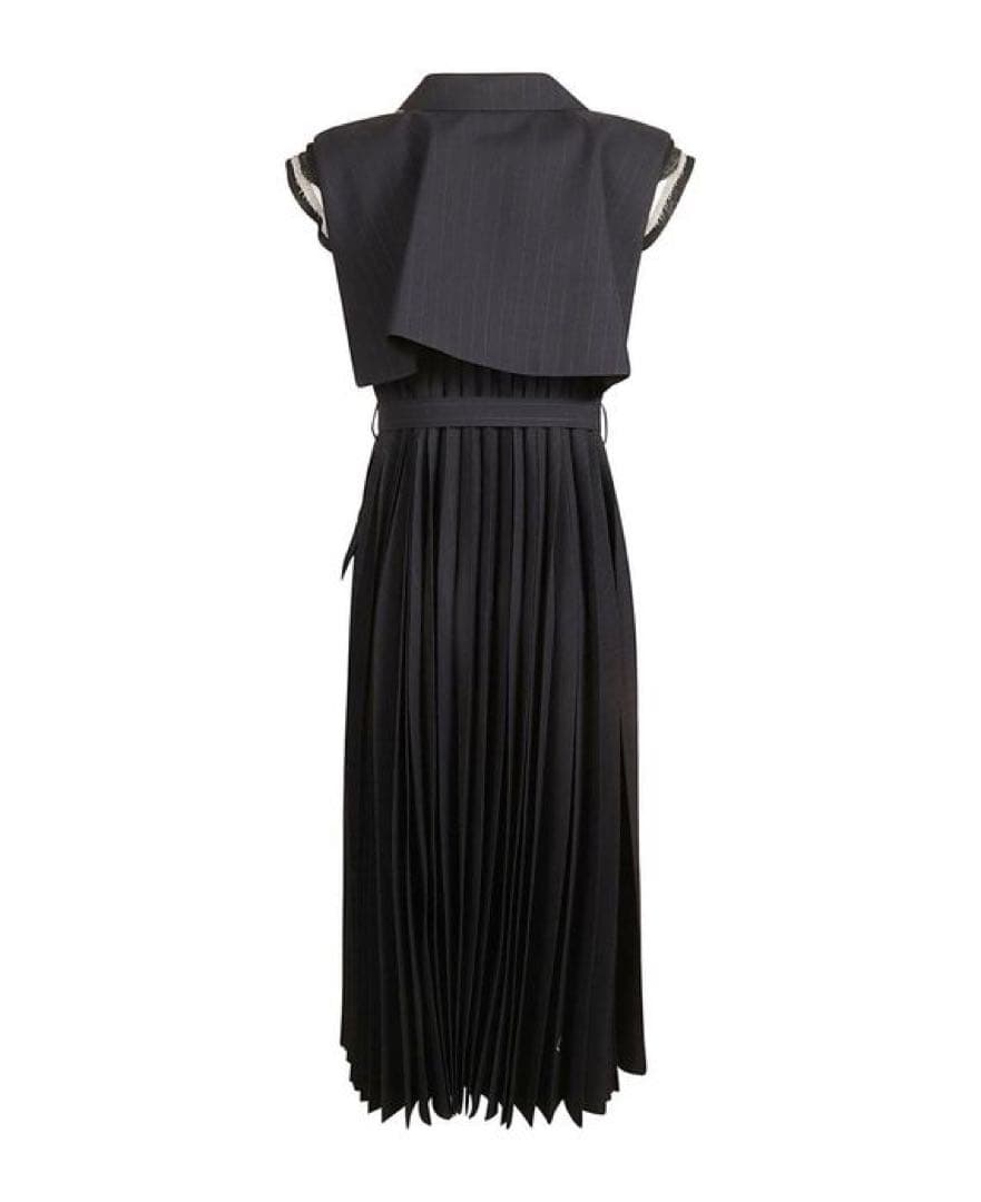 Sacai ロングジレ ワンピース