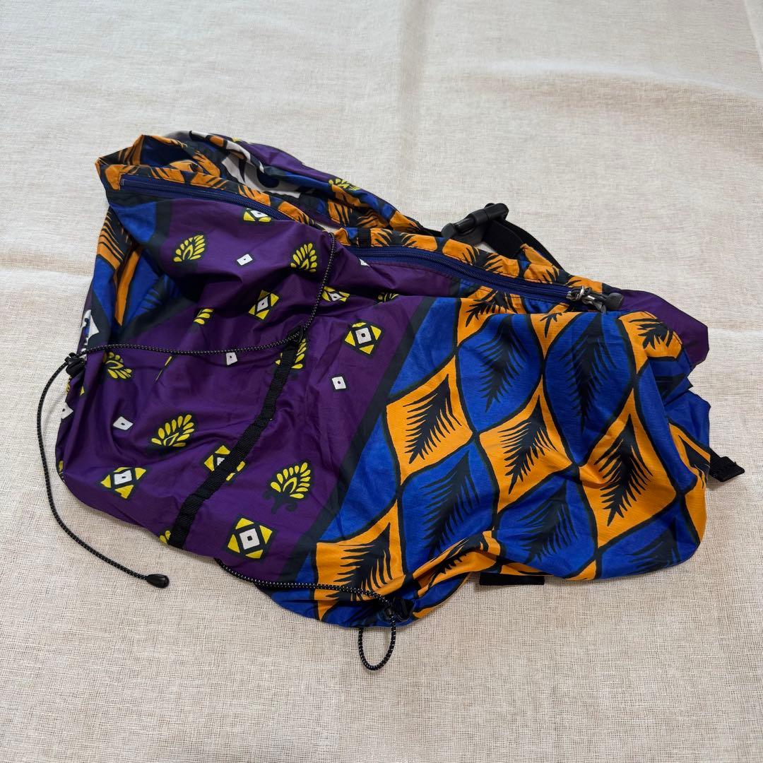 THENORTHFACEパープルレーベル　ウエストバッグ　ノースフェイス　民族柄