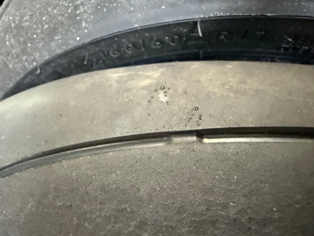 ダンロップQ5 120/70ZR17 160/60ZR17前後セット 8分山