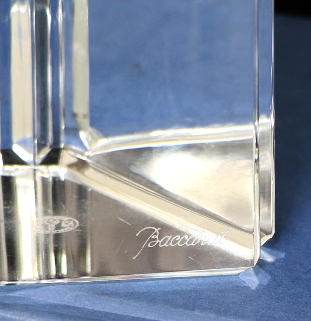 オールド・バカラ 特大作品稀少美品 45.8cm2.1kg オブジェ オベリスク