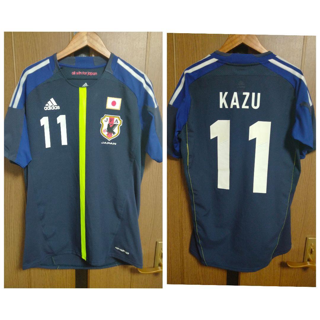 フットサル 日本代表 三浦知良 #11 オーセンティックユニフォーム 2012