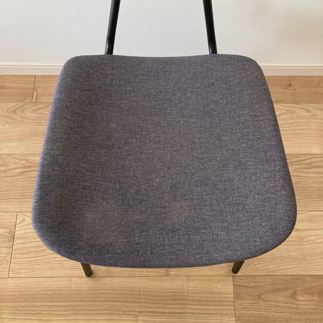 桜屋工業　ダイニングチェア　アイアン　ダークグレー