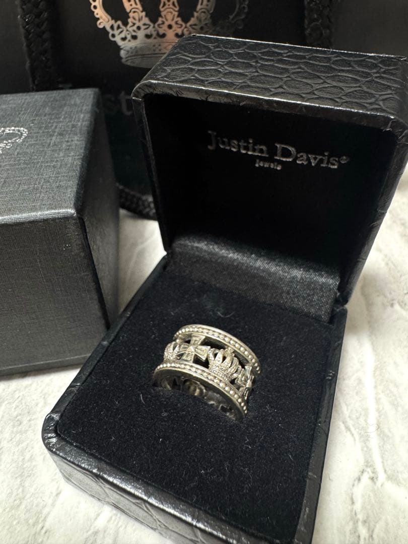 Justin Davis MEDIEVAL WEDDING BAND リング