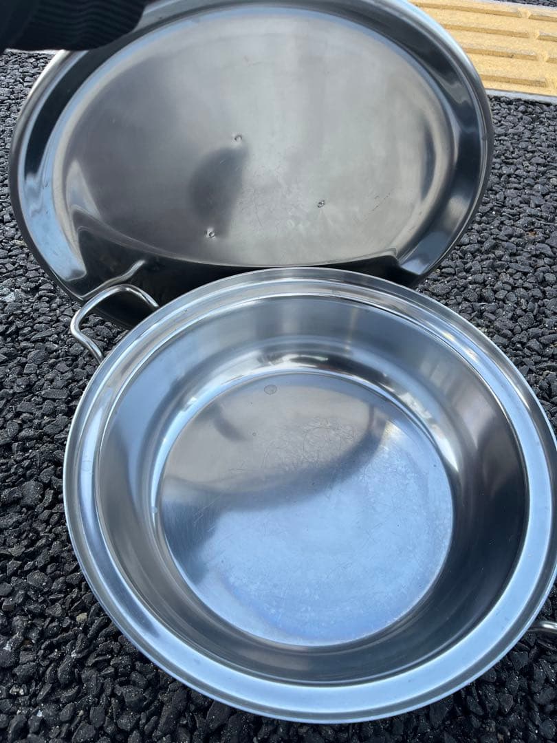 仔犬印ちり鍋27cmと30cm2点セット 電磁調理器対応・IH対応NSSC190