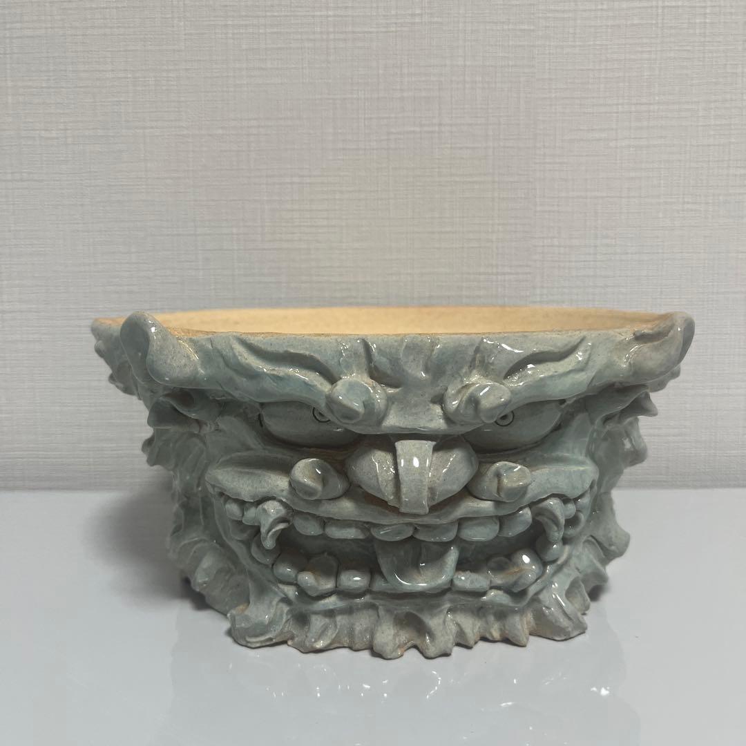 植木鉢　盆栽・塊根植物　シーサー