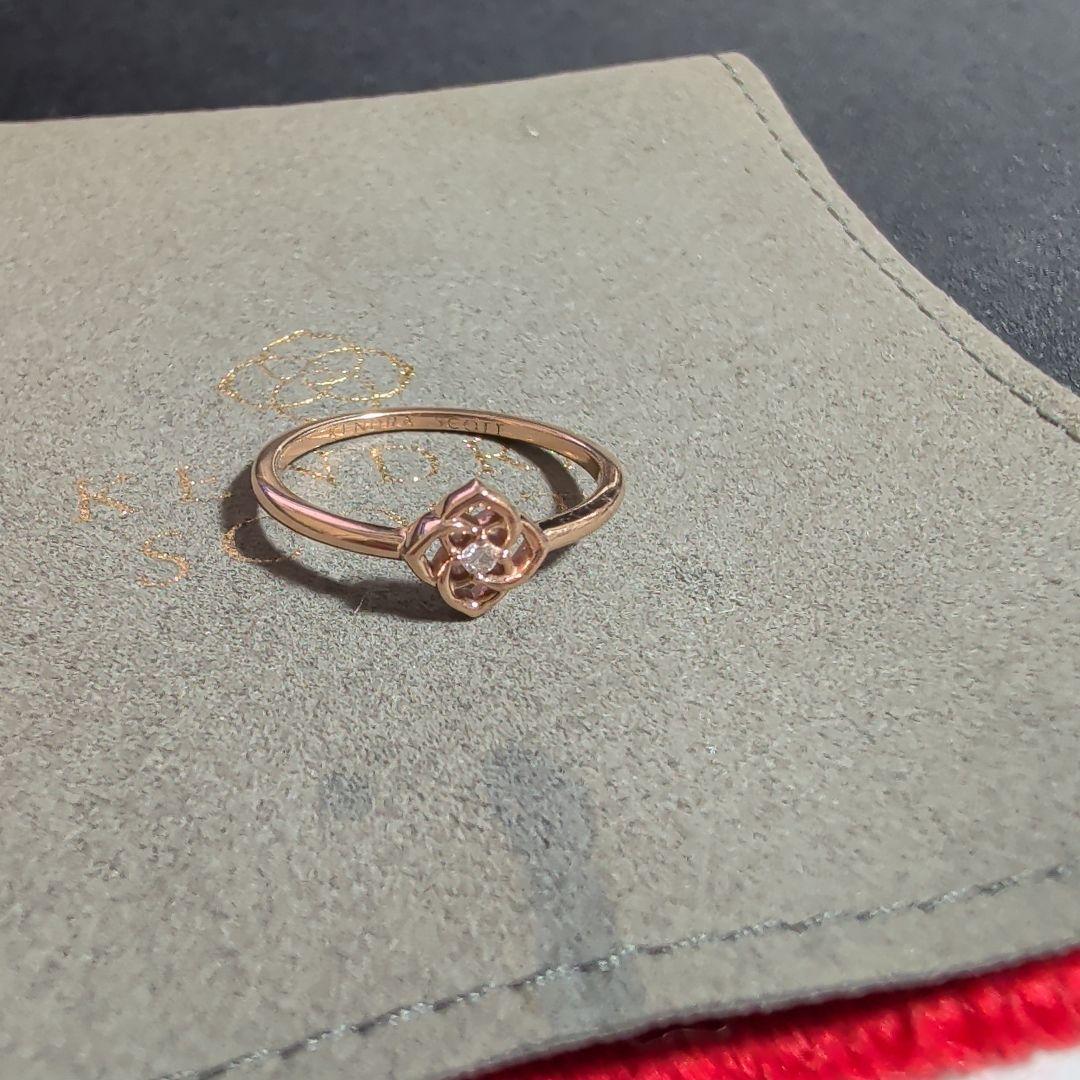 KENDRA SCOTT 14K ホワイトダイヤモンド