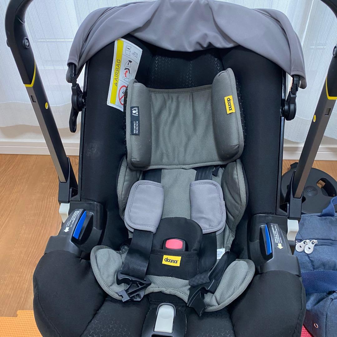 doona ＋ベビーカー　ISOFIXベースセット 1台3役