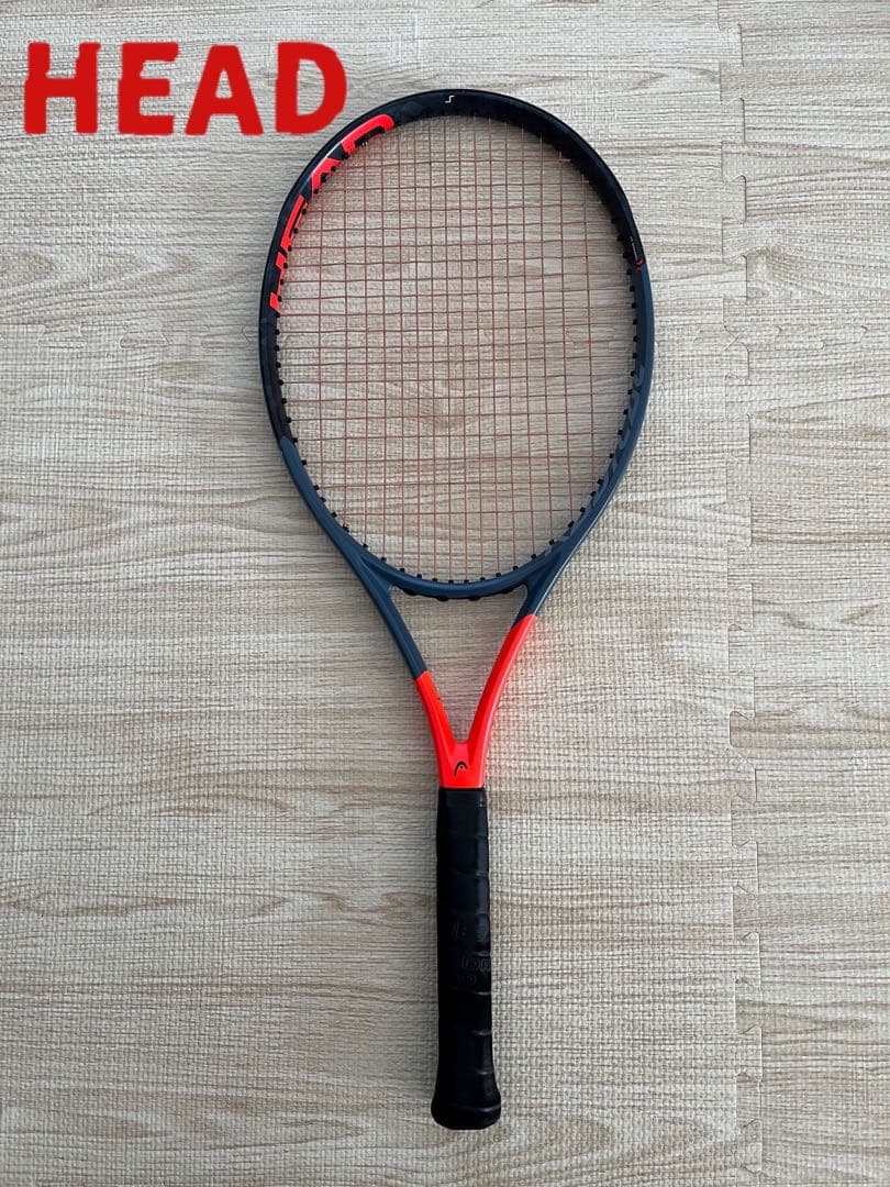 硬式テニスラケット　HEAD ラケット　テニスラケット　黒