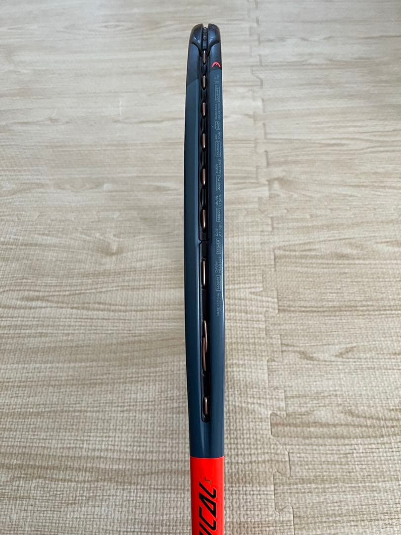 硬式テニスラケット　HEAD ラケット　テニスラケット　黒