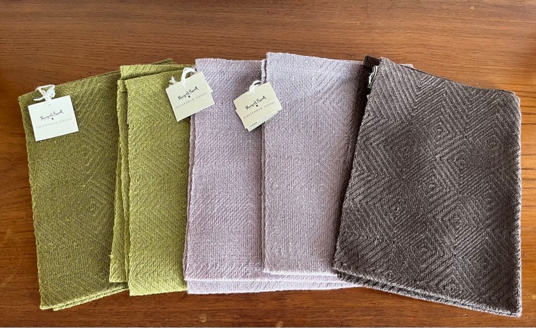 未使用　マーガレットハウエル　ランチョンマット　5枚　リネン　ラトビア