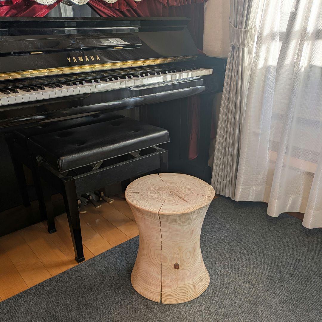 outdoorman　檜②　丸太　椅子　スツール　テーブル　高さ約40㎝