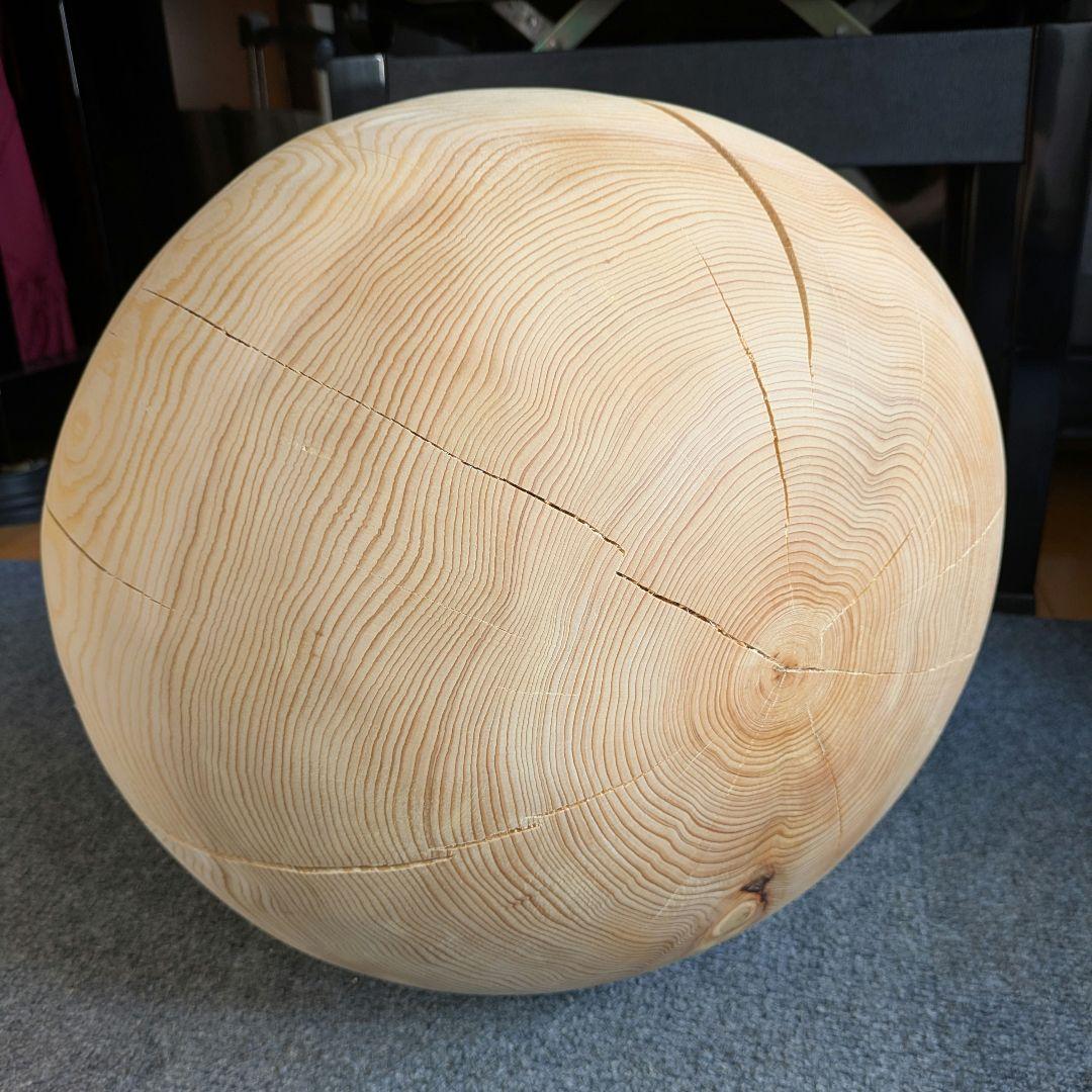 mato　　天然ヒバ　丸型　切り株　丸太　高さ約32㎝