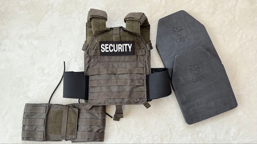 LBX LBX-0300S スモール モジュラー プレートキャリア マスグレー