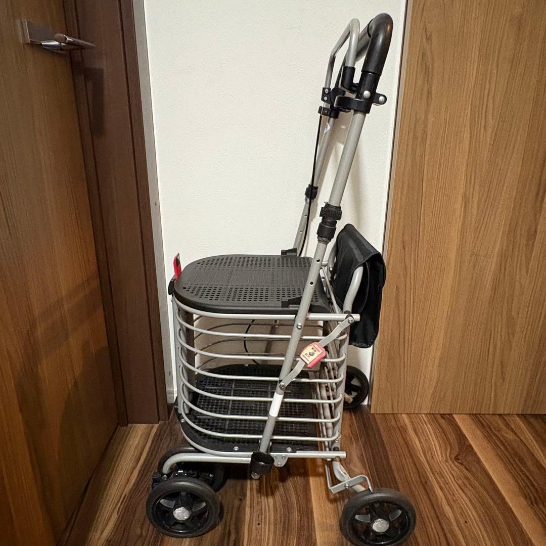 島製作所 ハーモニー AL2 シルバーカー 折り畳み可 お買い物カート