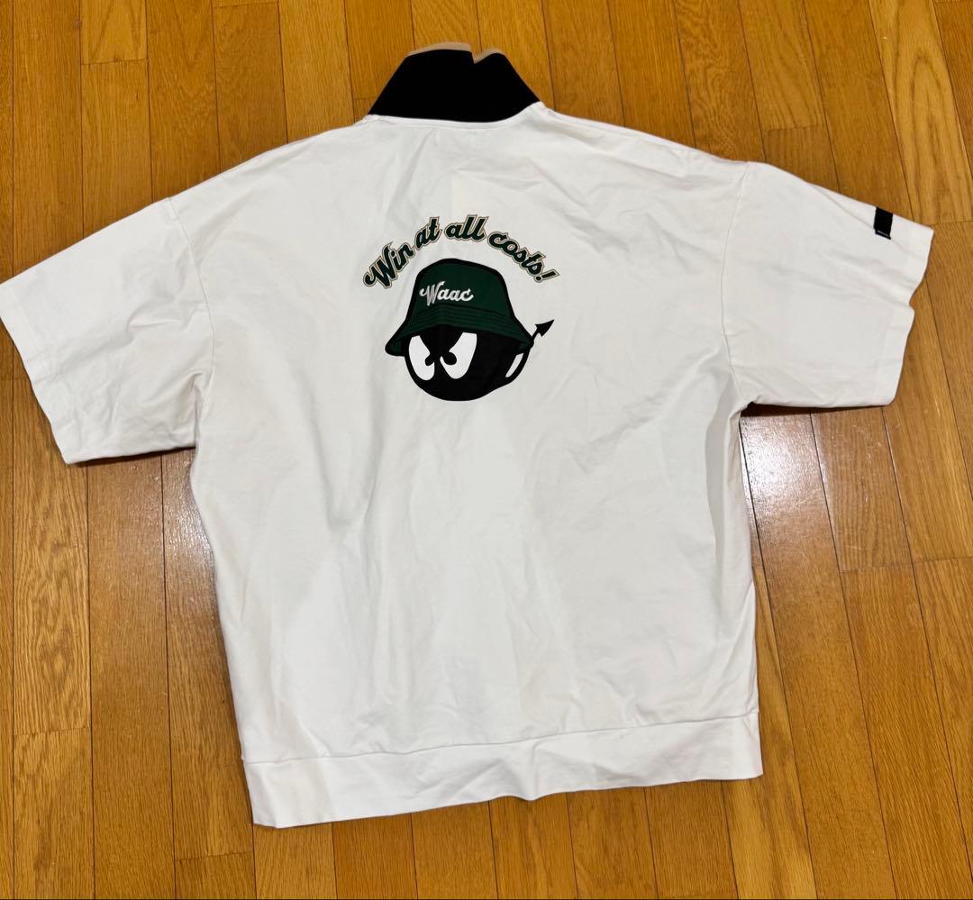 WAAC ワック　ライトストレッチポンチポロシャツ 2025 ホワイト