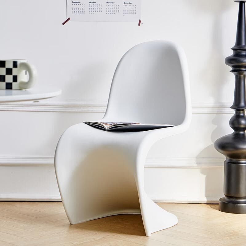 2脚 パントンチェア 白 単品 リプロダクト シンプル 屋外 室内