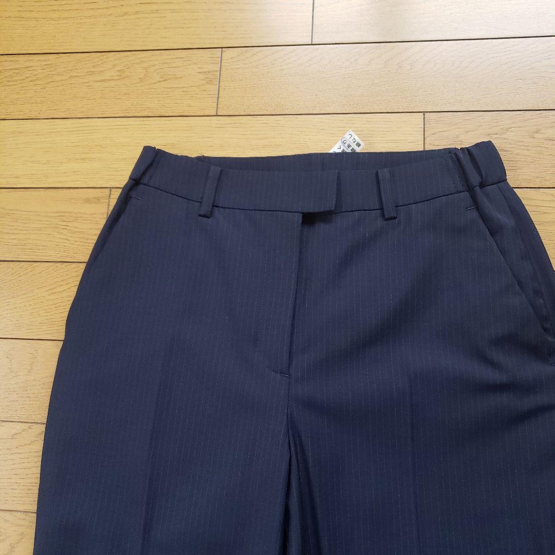 Samantha Thavasa ネイビー ストライプパンツスーツ