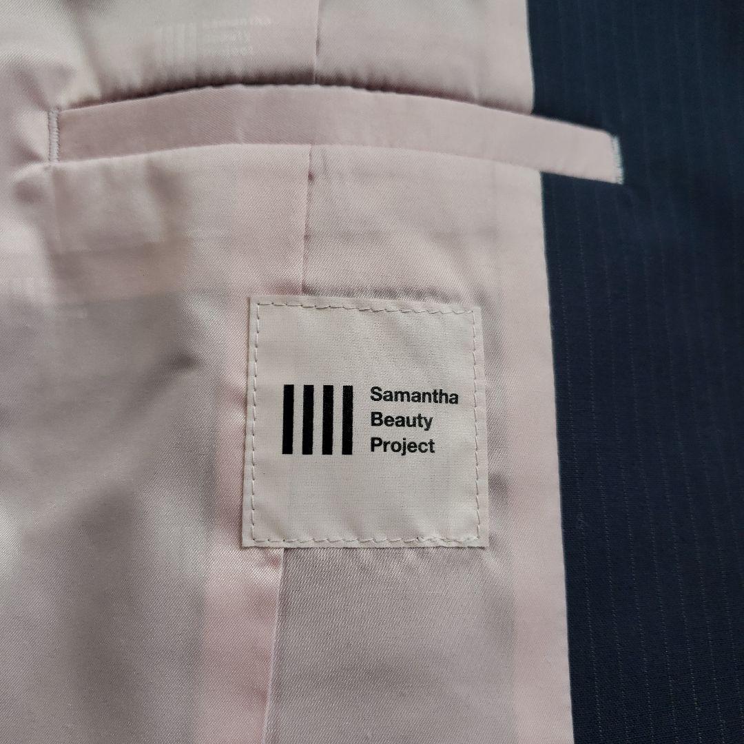 Samantha Thavasa ネイビー ストライプパンツスーツ