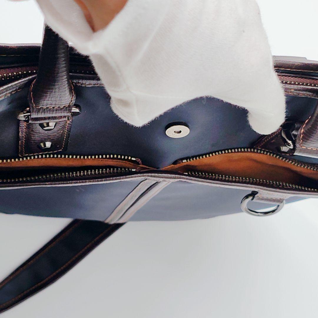 輪怐 LIN-KU トート ショルダー2wayバッグ 本革 リンクレザー A4