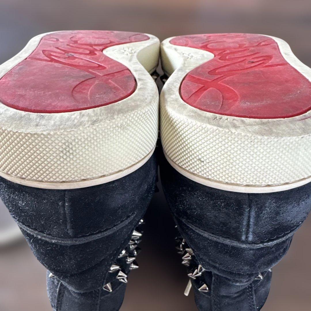 Christian Louboutin スタッズハイカットスニーカー