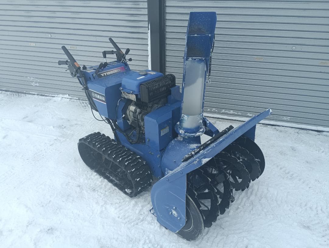 発送不可 ヤマハ除雪機★YT1280ED 現状品 12馬力ジェットシューター