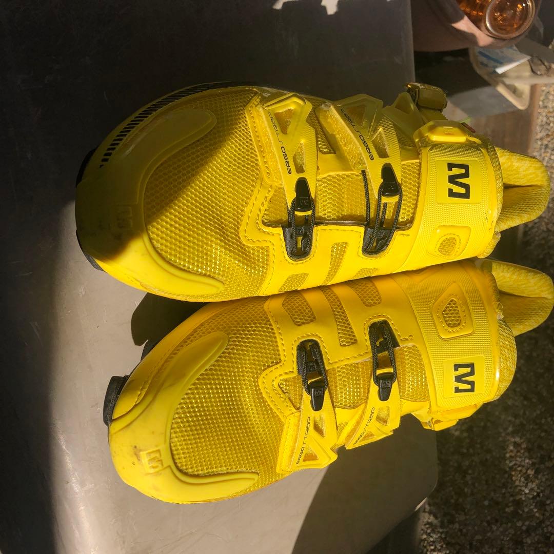 Mavic Ergo Ride イエロー SPDシューズ