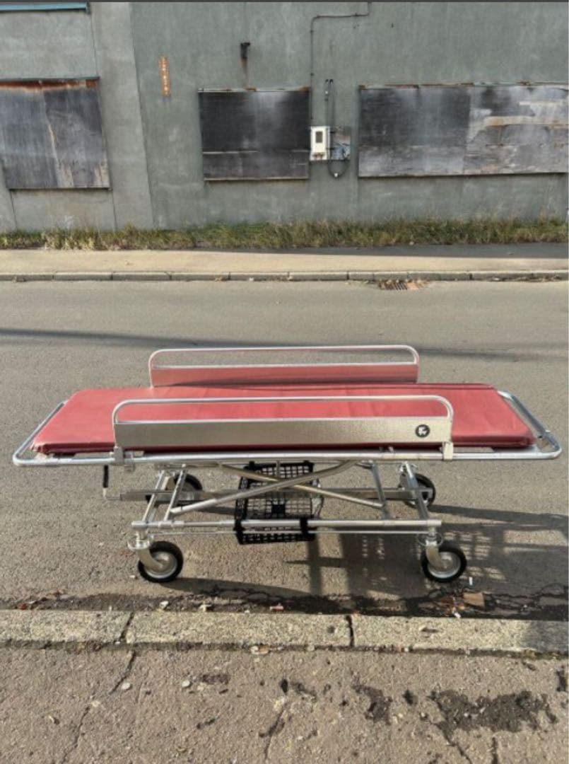 海もんた MRI室用ストレッチャー 33-NM 備品 キャスター付き