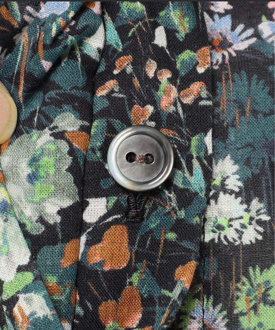 JOURNAL STANDARD L'ESSAGE タックスリーブシャツ　小花柄