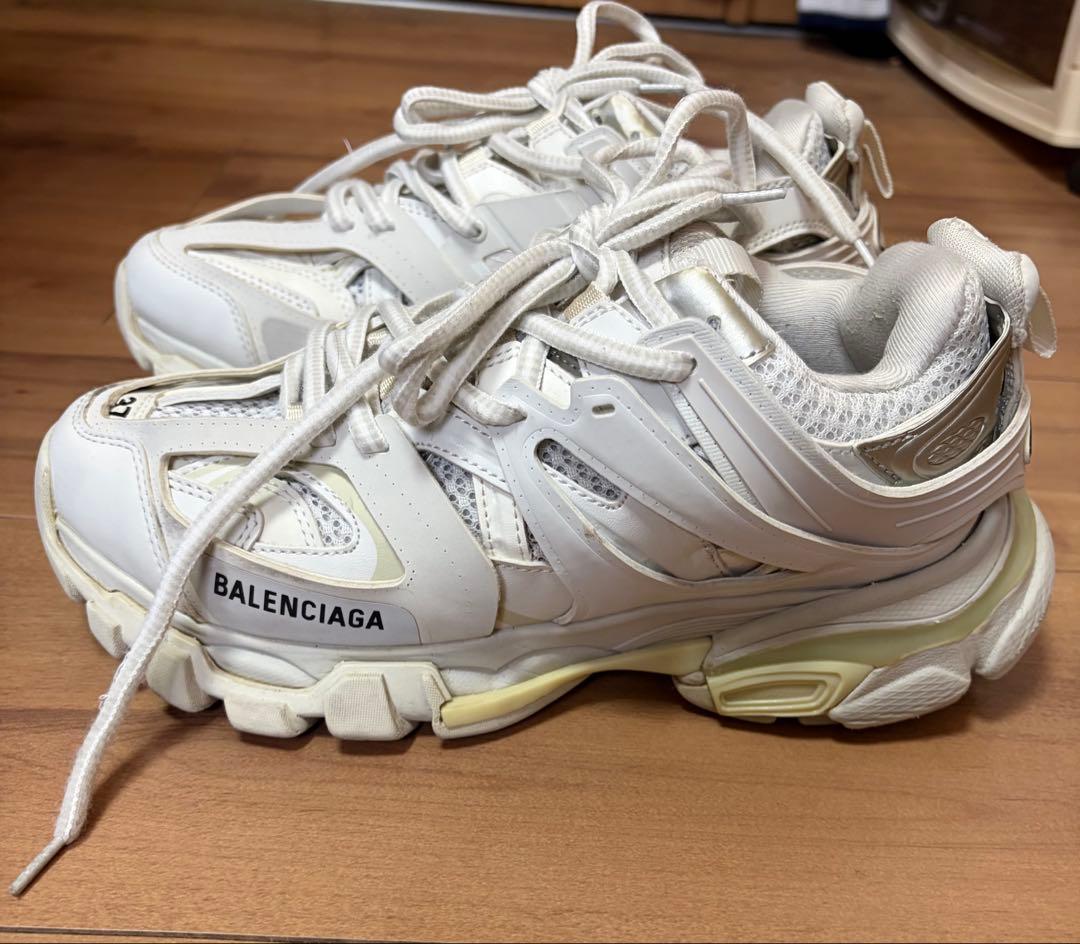 n*a様 BALENCIAGA TRACK スニーカー 37 ホワイト