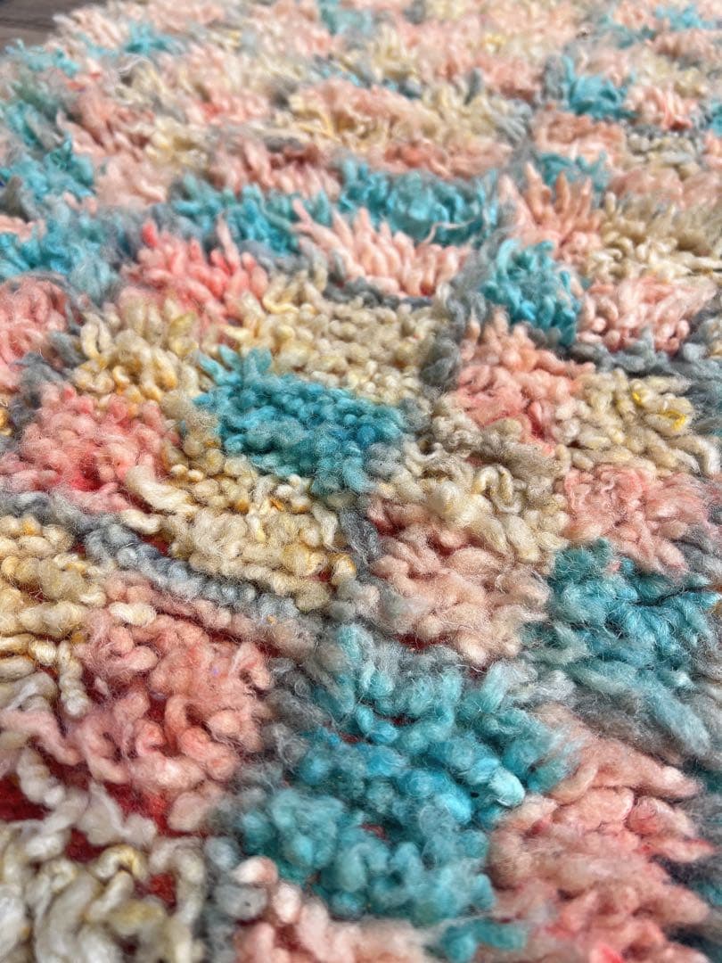 ふんわりランナー 127x47 モロッコラグ