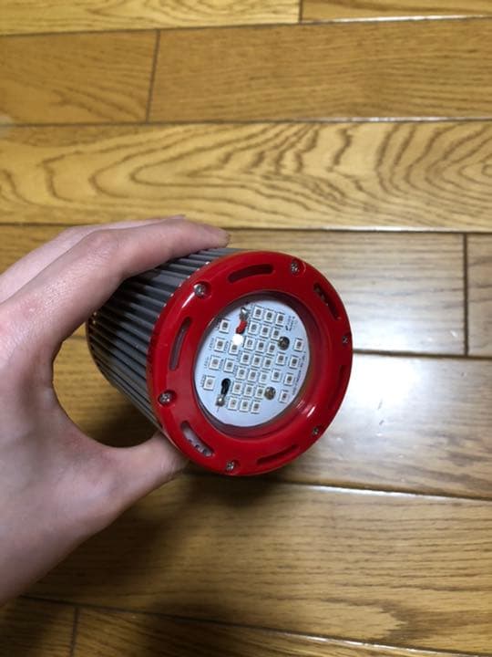 NABESEI 植物栽培用 LEDダウンライト DPDL-R-9W 赤色 20個