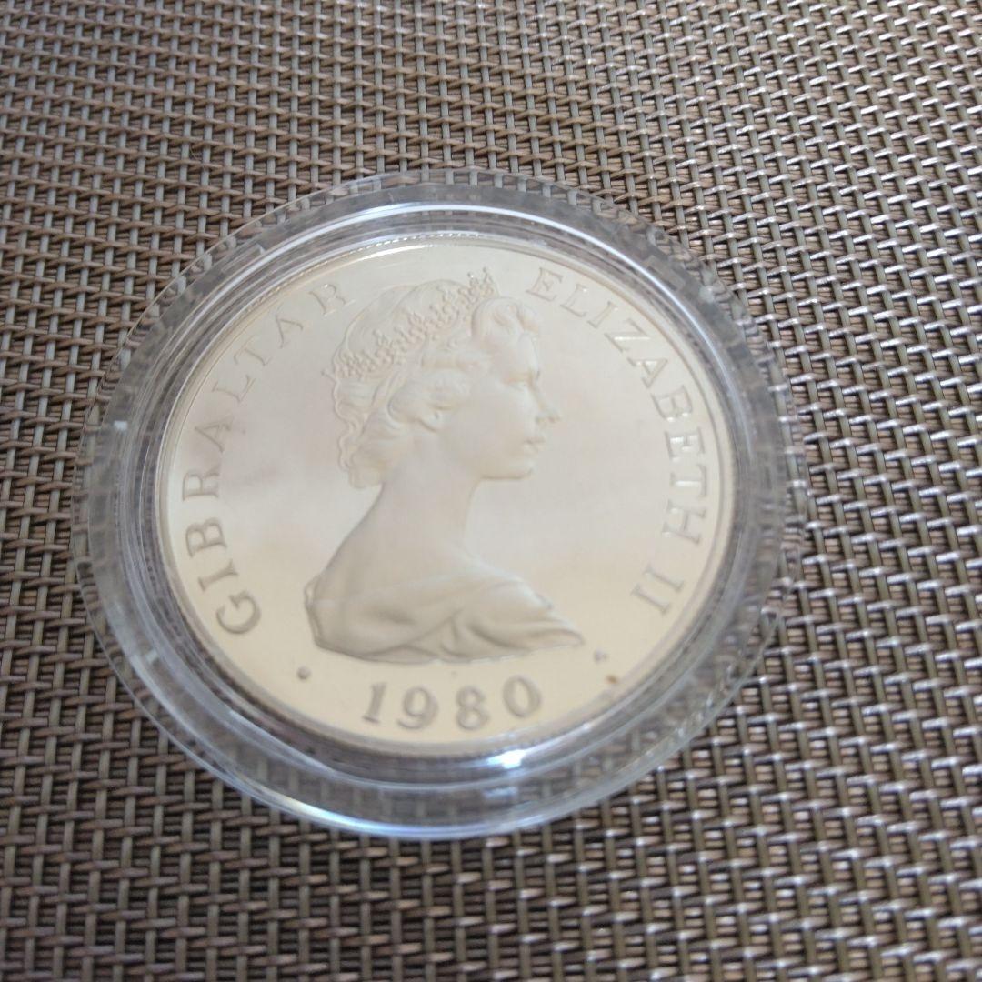ハ*ン様 GIBRALTAR ELIZABETH II CROWN 銀貨 198