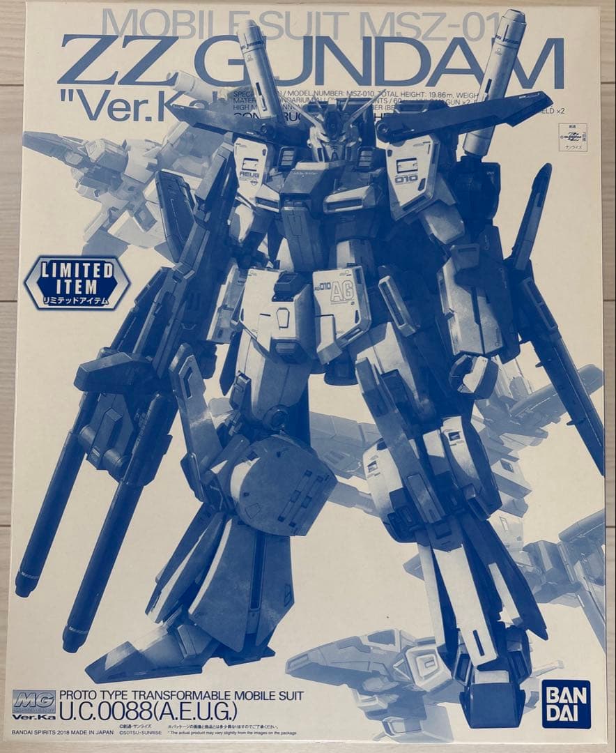 エ*ト様 MG 1/100ダブルゼータガンダムVer.Kaクリアカラー