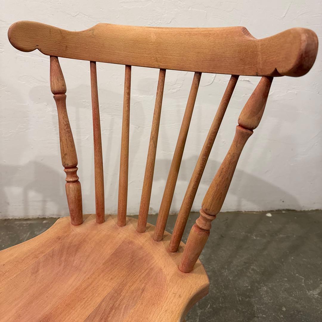 ヴィンテージ　ダイニングチェア　剥離　3