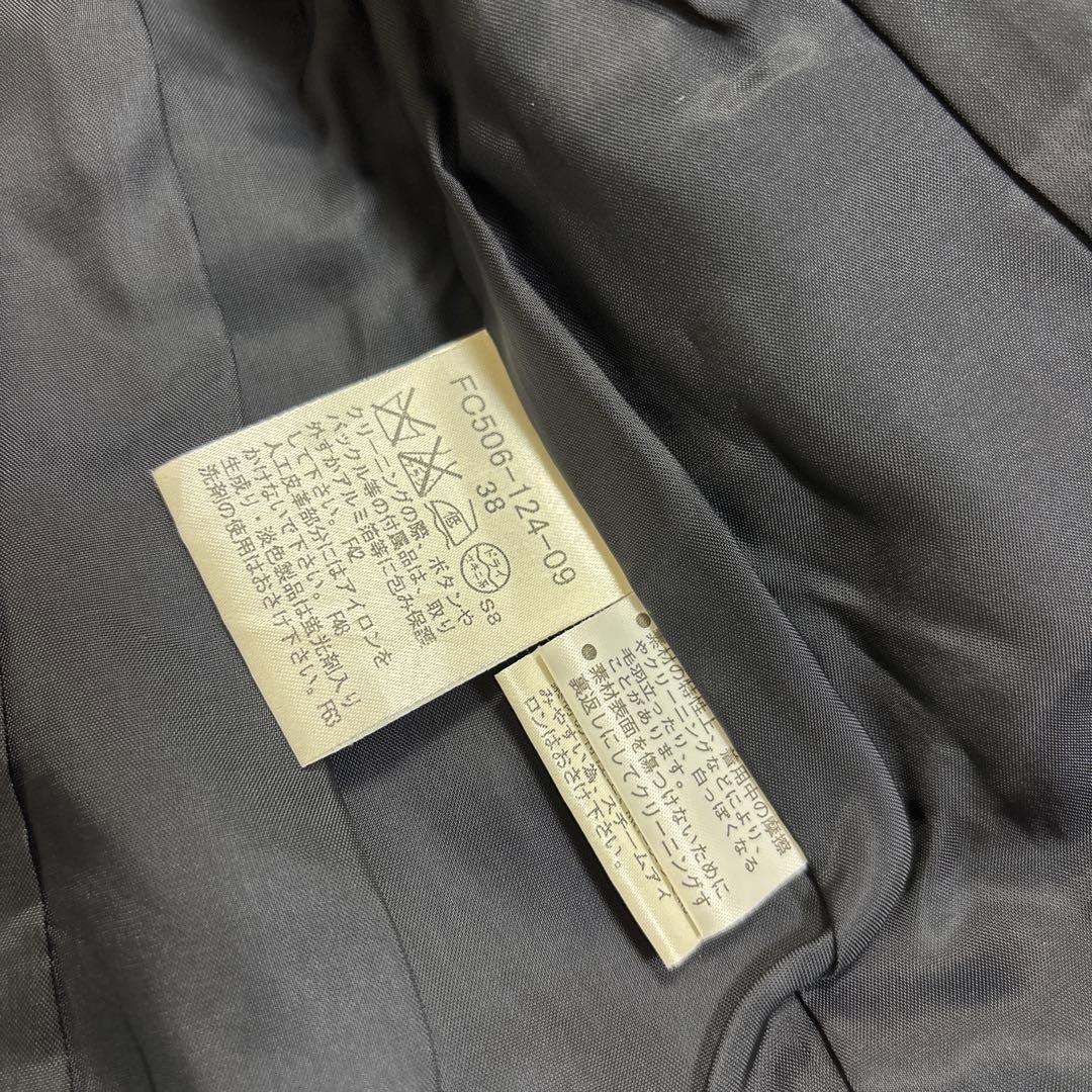 バーバリーブルーレーベル　ダブル　ショート　トレンチコート　38