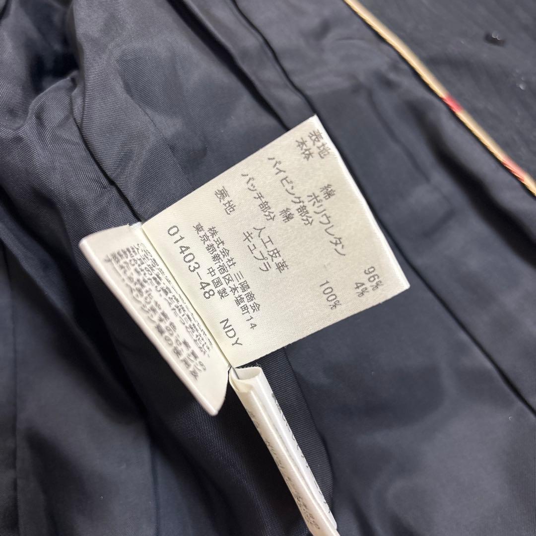 バーバリーブルーレーベル　ダブル　ショート　トレンチコート　38